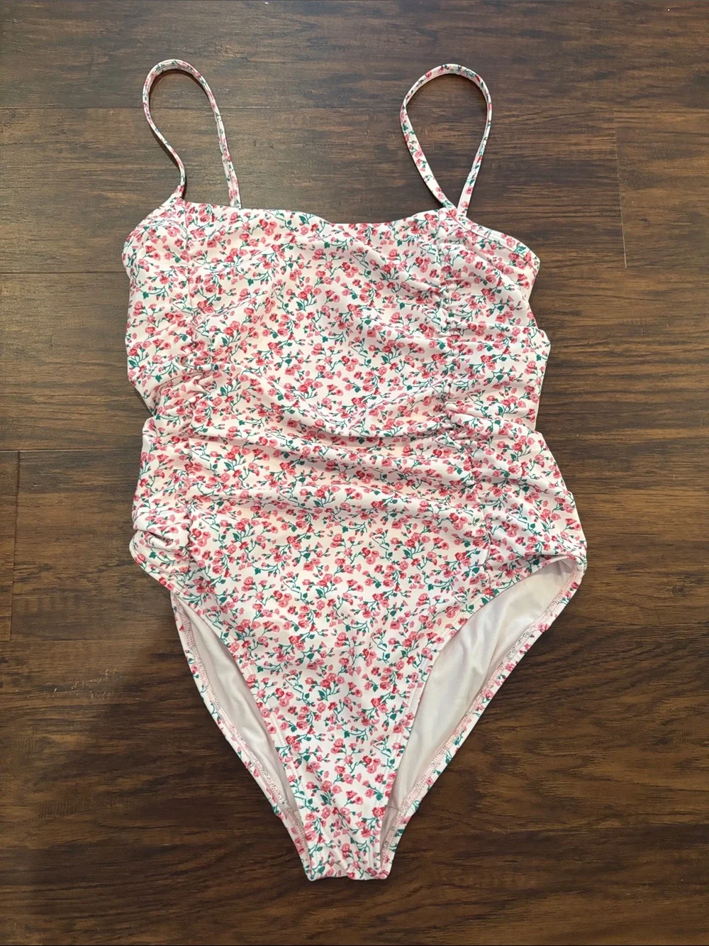Old Navy Pink Floral One-Piece Swimsuit